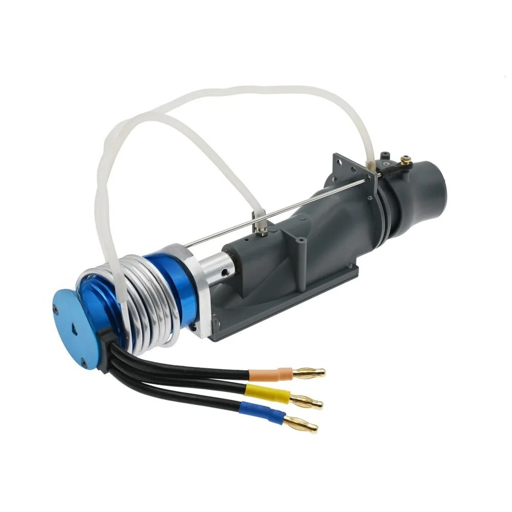 Rc Boat Water Cooling Jacket Motor - ウォータージェットスラスターパワースプレーヤーポンプ、ウォータージェットポンプ、水冷ジャケット付き3650ブラシレスモーター、RCジェットボートアップグレードパーツ用