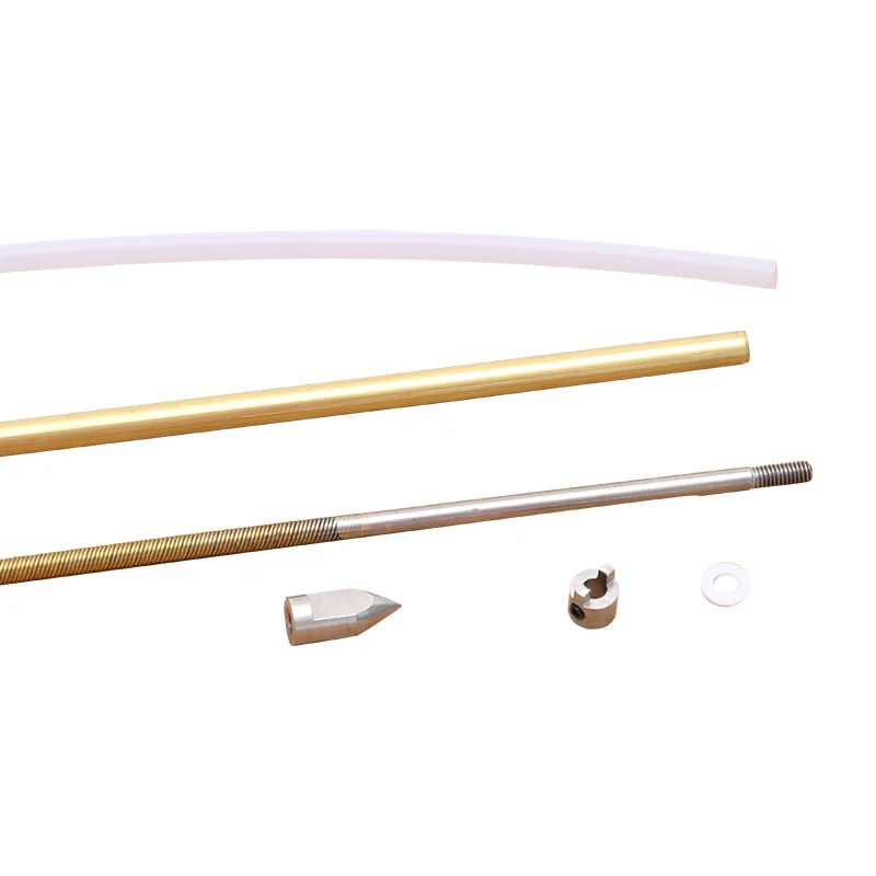 Rc Boat Flex Shaft Drive Cable 4Mm - 4mmドライブシャフトフレキシブルケーブル、プロペラ用銅製/プラスチック製チューブ、ドッグプロペラナット、350mm/400mm、正ねじ/逆ねじ、RCガスエンジン/ニトロエンジンボート用。