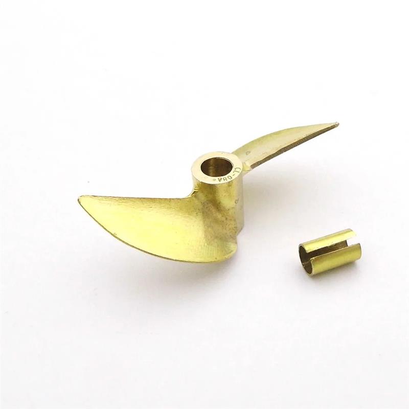 Rc Boat Metal Propeller Copper 3 Blade - RCボート用プロペラ、銅製、2枚羽根、42mm、48mm、銅製プロペラ、4mm、4.76mm、3/16インチシャフト、MONO Vee Oボート用。