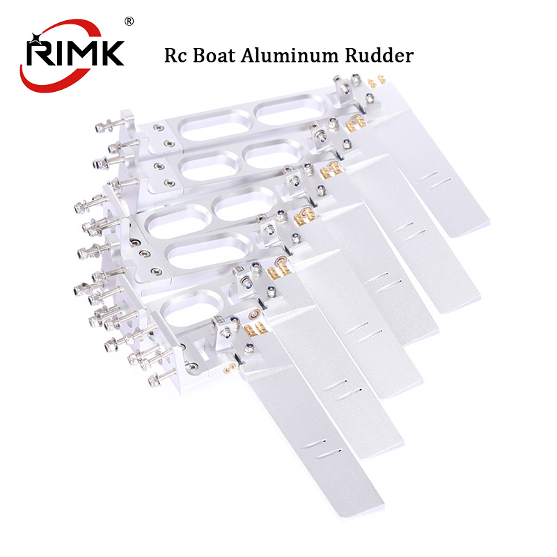 Rc Boat Rudder Aluminum Water Pickup - アルミ舵 水受け付き fr 23-26cc ガスエンジン RC