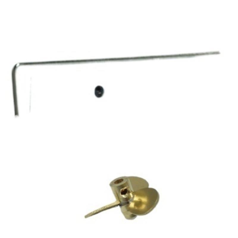 14mm 3枚羽根銅製プロペラ RCボート 1/108スケー - Rc Boat Metal Propeller Copper 3 Blade のレビューと価格