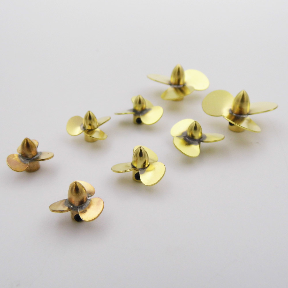 1PC 12 ミリメートル 14 ミリメートル 16 ミリメ - Rc Boat Metal Propeller Copper 3 Blade のレビューと価格
