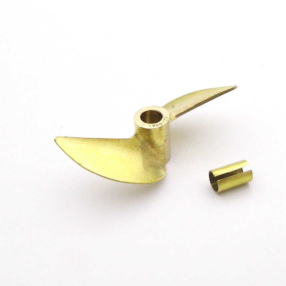 1pc小2-ブレード42ミリメートル48ミリメートル銅プロペ - Rc Boat Metal Propeller Copper 3 Blade のレビューと価格