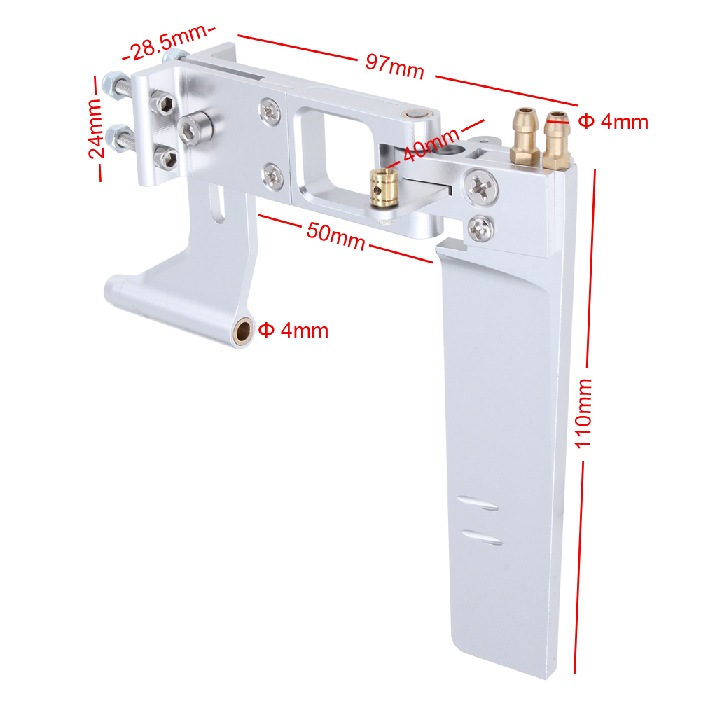 HobbyPark アップグレード RC ボート ラダー 1 - Rc Boat Rudder Aluminum Water Pickup のレビューと価格
