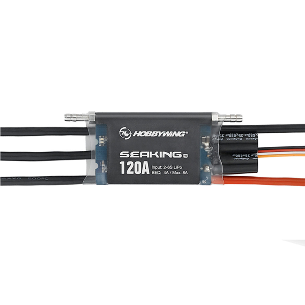 ホビーウィング SeaKing‑120A‑PRO 防水ブラシ - Brushless Esc Waterproof 120A Marine のレビューと価格