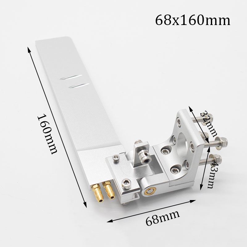 高品質RCボートCNCアルミラダーL型ホルダー ボートラダー - Rc Boat Rudder Aluminum Water Pickup のレビューと価格