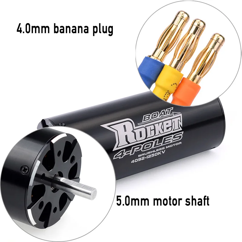 UniFlyRocket-RC 4074 4082 4092 - Rc Boat Water Cooling Jacket Motor のレビューと価格