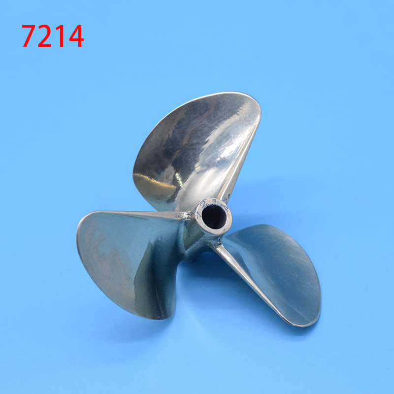 Rc ボートプロペラ 6717 7016 7214 3 ブレ - Rc Boat Metal Propeller Copper 3 Blade のレビューと価格