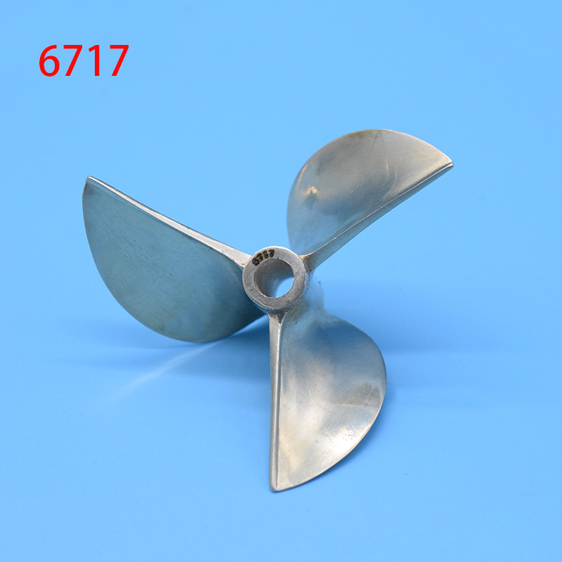 Rc ボートプロペラ 6717 7016 7214 3 ブレ - Rc Boat Metal Propeller Copper 3 Blade のレビューと価格