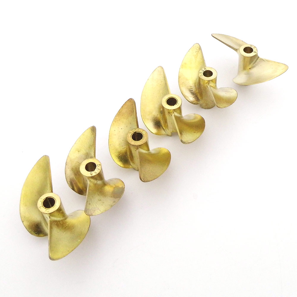 1PC 2 ブレード銅 RC ボートプロペラ 4 ミリメート - Rc Boat Metal Propeller Copper 3 Blade のレビューと価格