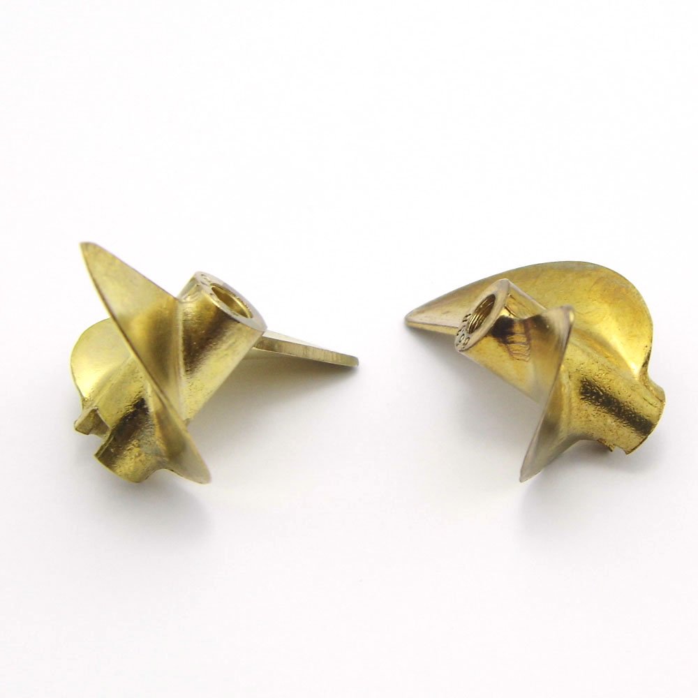 1PC 2 ブレード銅 RC ボートプロペラ 4 ミリメート - Rc Boat Metal Propeller Copper 3 Blade のレビューと価格