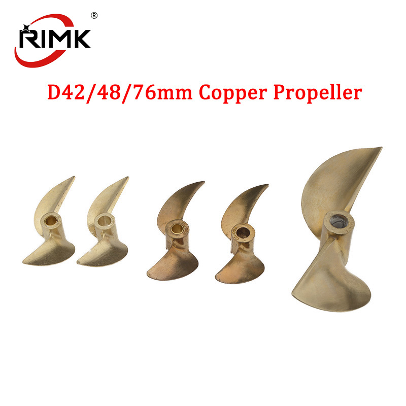 Rcボート用銅プロペラ,2ブレード,シャフト,シャフト,1ピ - Rc Boat Metal Propeller Copper 3 Blade のレビューと価格
