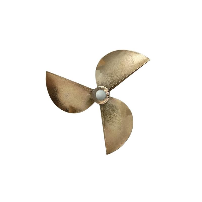 RCボート用銅製プロペラ 3枚羽根 67/70/72mm 6 - Rc Boat Metal Propeller Copper 3 Blade のレビューと価格