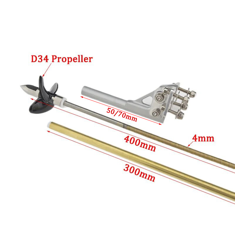 左右のフレキシブルケーブルシャフト、ドッグプロップナット、プ - Rc Boat Flex Shaft Drive Cable 4Mm のレビューと価格