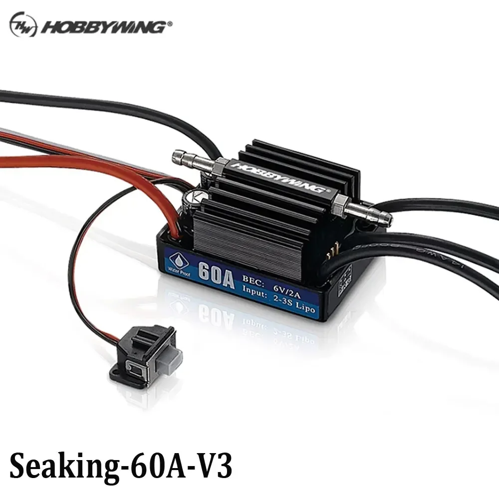 SeaKing V3 ブラシレスESC 30A/60A/12 - Brushless Esc Waterproof 120A Marine のレビューと価格