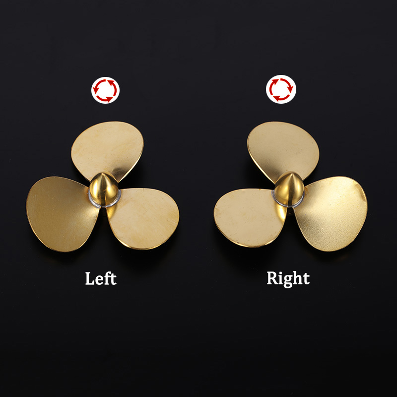 1pc 銅 3 ブレードプロペラ Φ2mm/M3/M4 ミニ - Rc Boat Metal Propeller Copper 3 Blade のレビューと価格