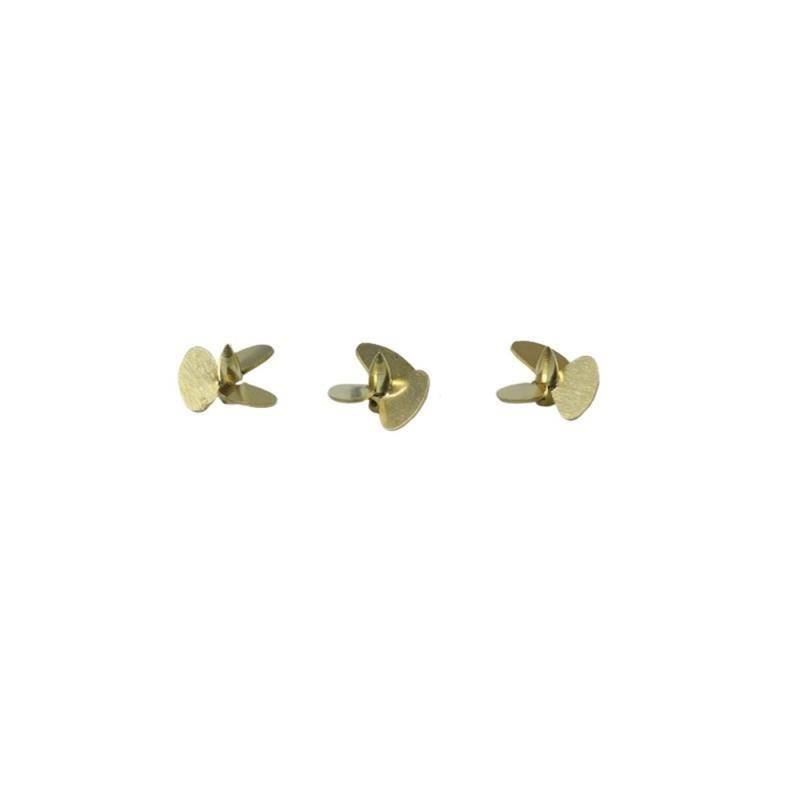 11mm 3枚羽根銅製プロペラセット RCボート用 1mmシ - Rc Boat Metal Propeller Copper 3 Blade のレビューと価格