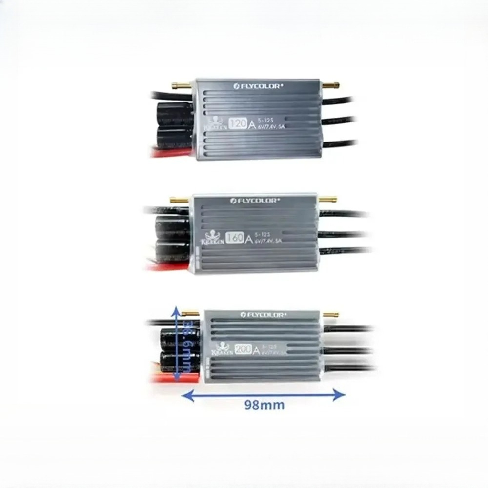 FLYCOLOR KRAKEN高電圧版 120A 160A  - Brushless Esc Waterproof 120A Marine のレビューと価格