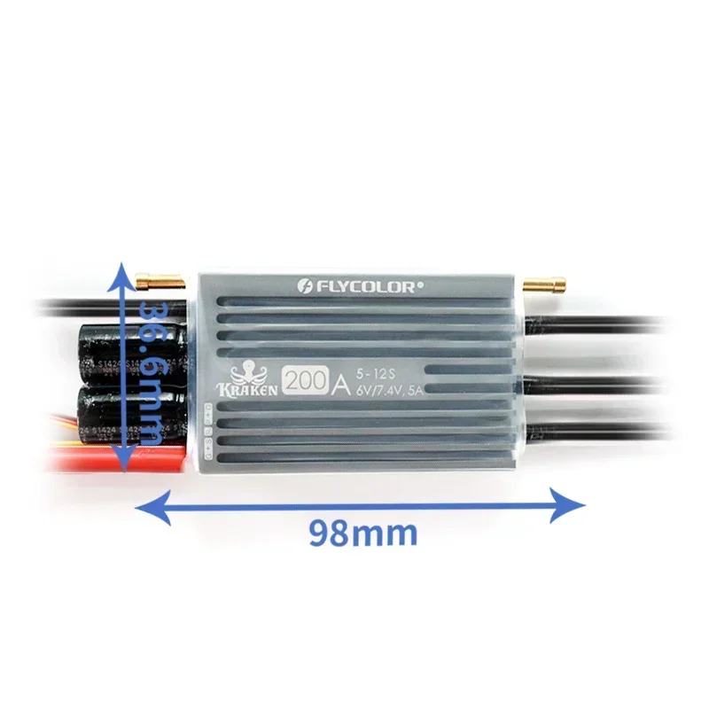 FLYCOLOR KRAKEN高電圧版 120A 160A  - Brushless Esc Waterproof 120A Marine のレビューと価格