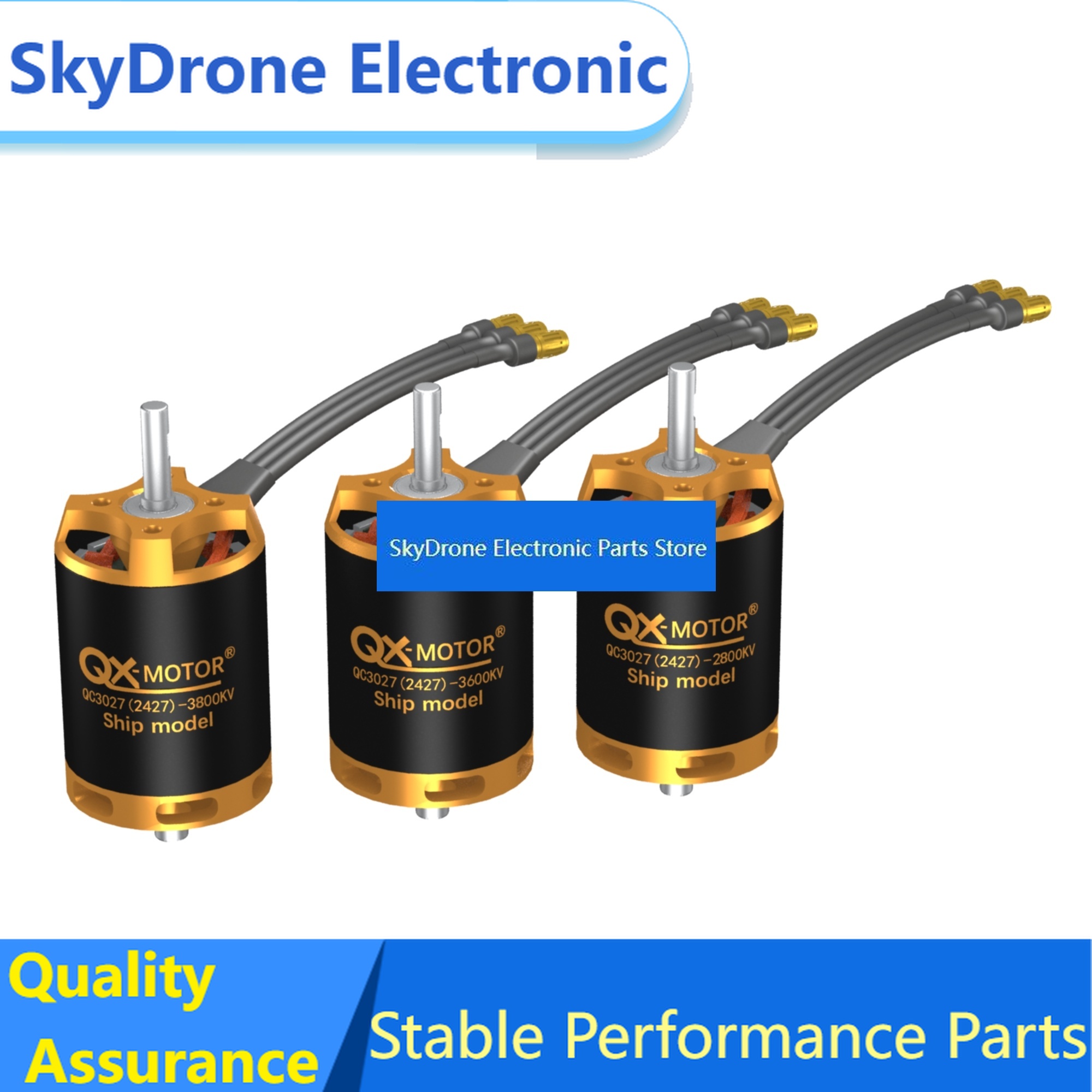 SkyDElQX-MOTOR QC3027 防水マリンブラシ - Brushless Esc Waterproof 120A Marine のレビューと価格