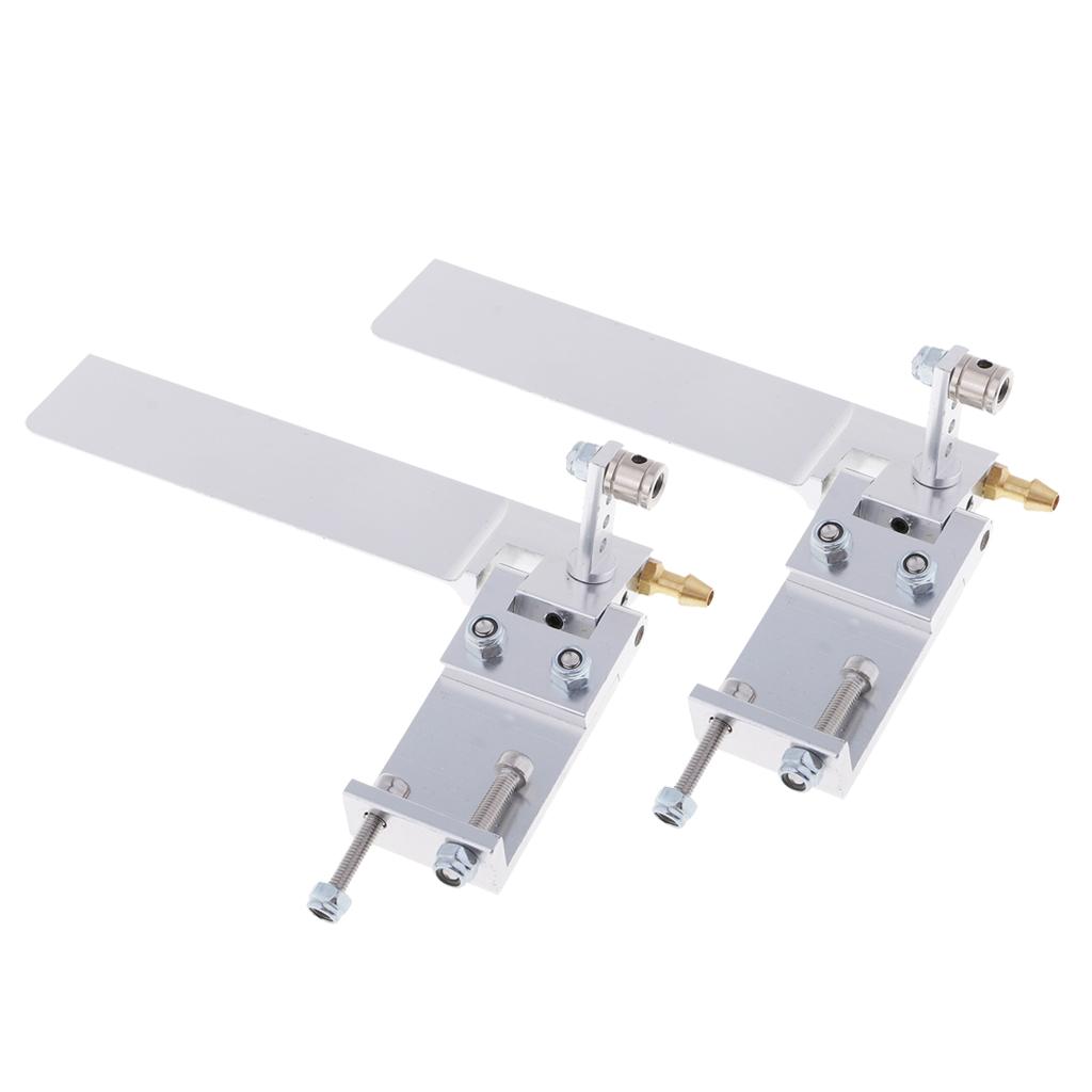 リモコン操作式RCボート用パーツ。95mmアルミニウム合金製 - Rc Boat Rudder Aluminum Water Pickup のレビューと価格